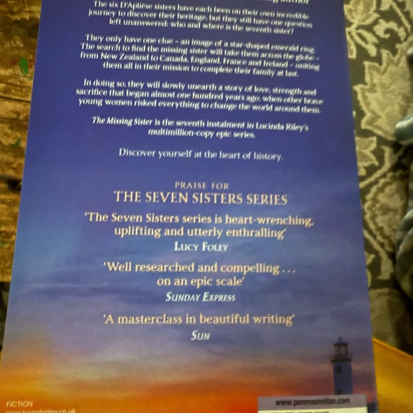 The Missing Sister by Lucinda Riley - Picture 4 of 4